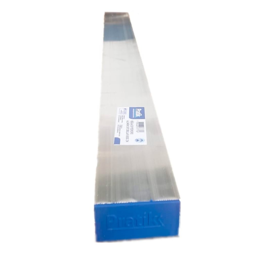 Régua Pedreiro Pratik Alumínio Bi Tubular Reforçado 2m 690g