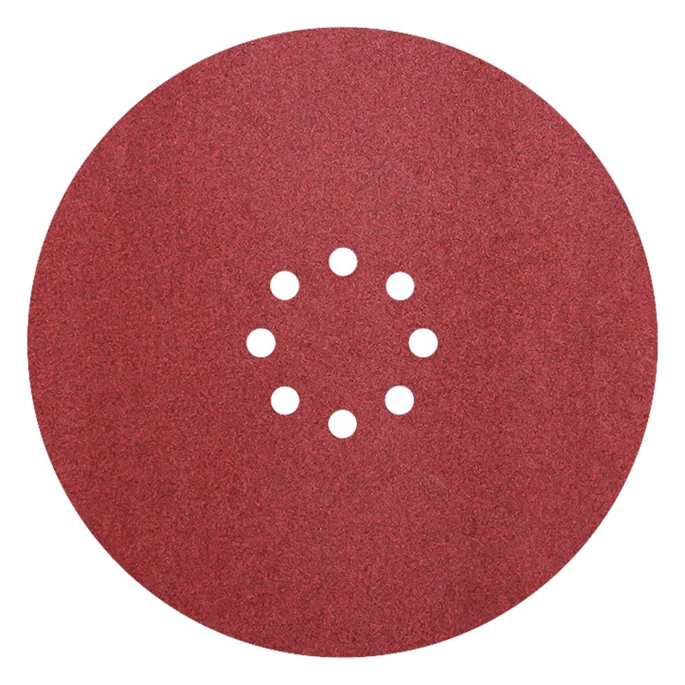 Disco Lixa Pluma Norton A257 225mm 8 Furos G080 - Embalagem com 10 Unidades