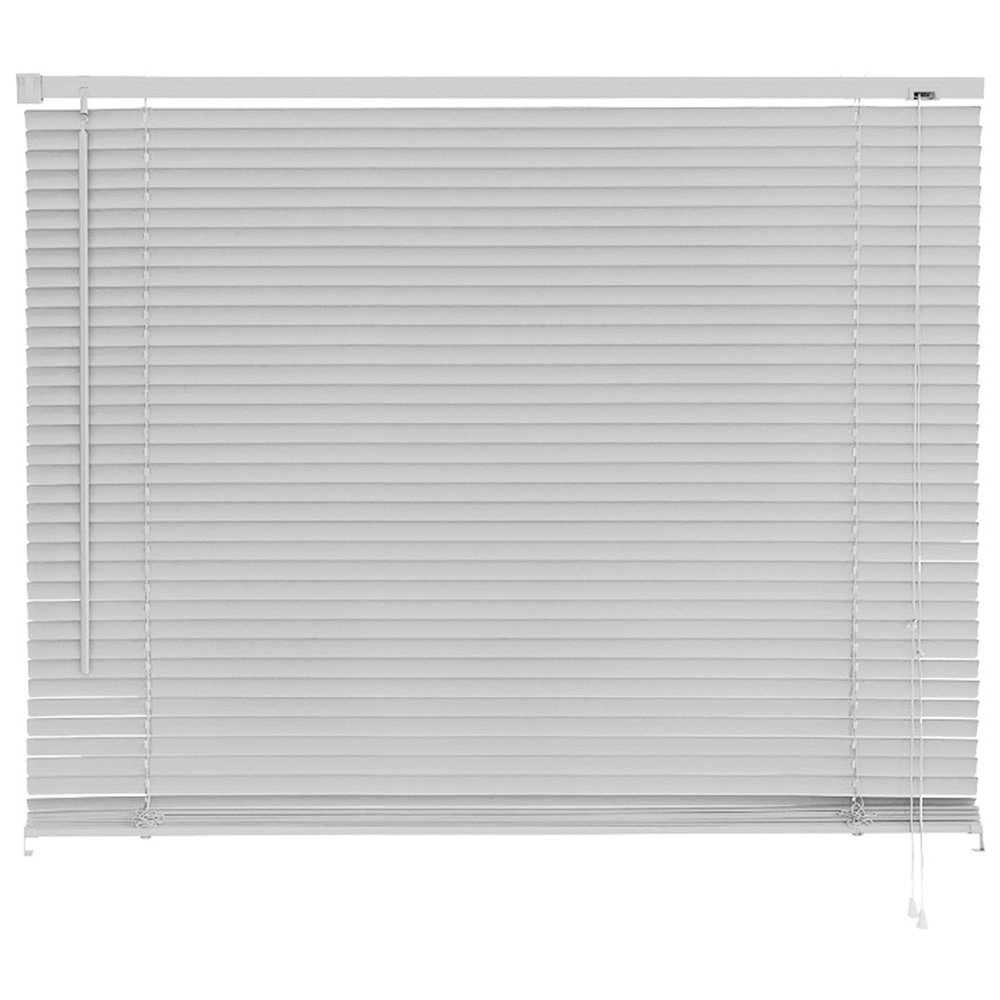 Persiana Pvc Horizontal Atlas Primafer 140x130cm Cinza