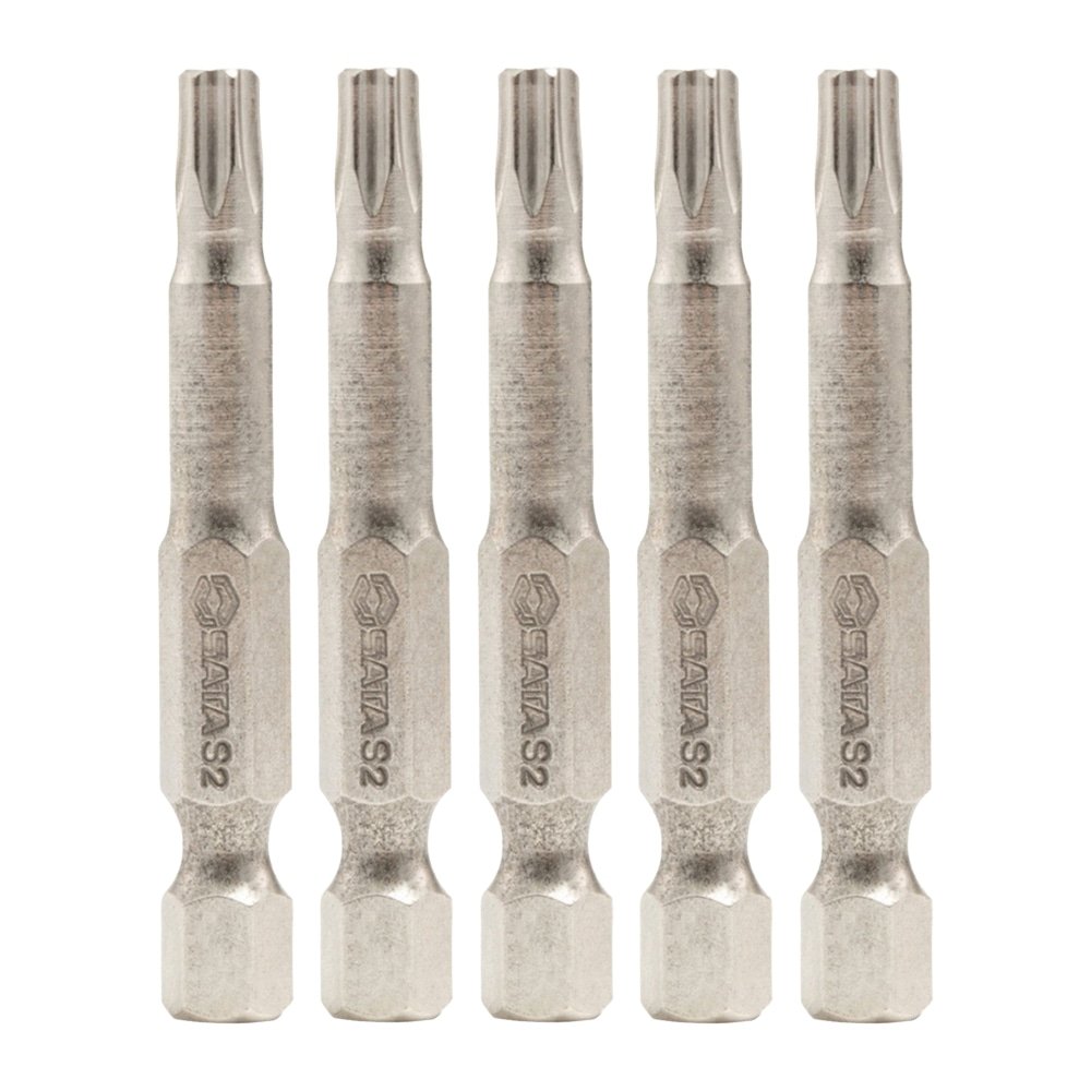 Ponta Bits Sata Torx 1/4 T30 50mm SM - Embalagem com 5 Unidades