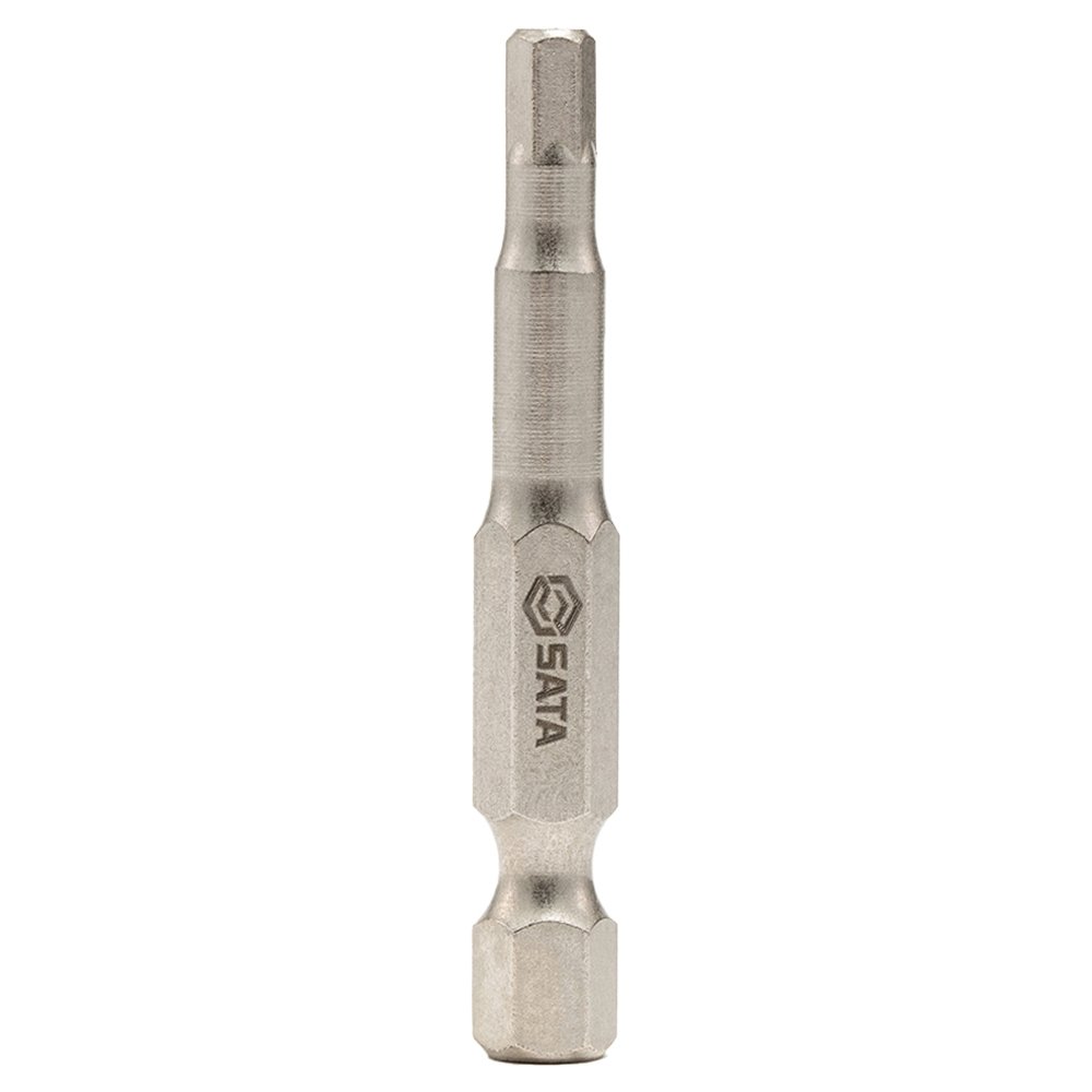 Ponta Bits Hexagonal Sata 1/4P 3mmx50mm SM - Embalagem com 5 Unidades