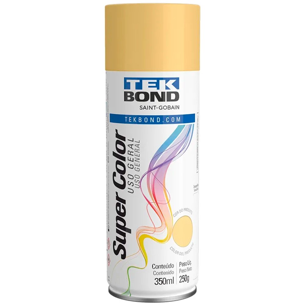 Tinta Spray Tekbond Uso Geral Bege 350ml
