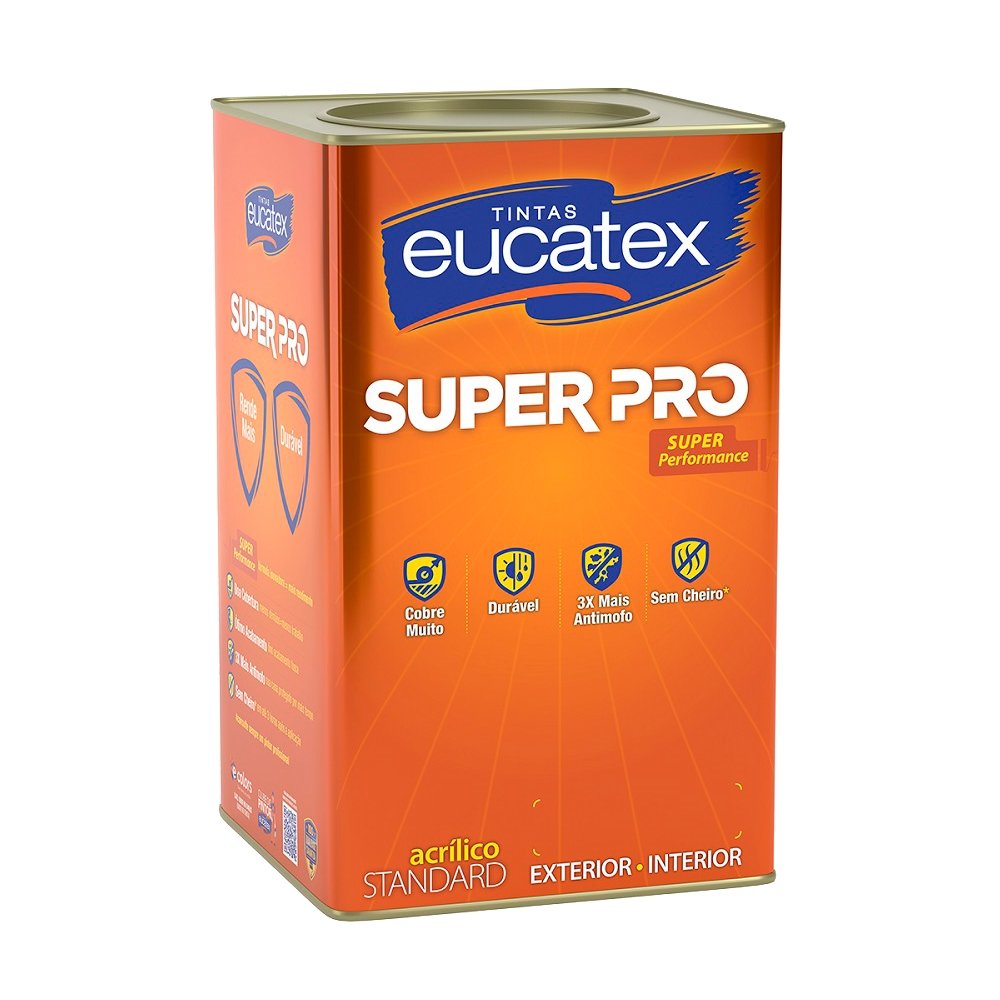 Tinta Acrílica Eucatex Standard Super Pro Verde Herbal 18L