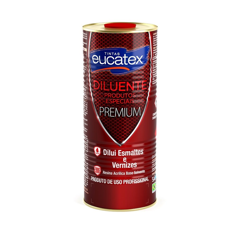 Resina Acrílica Eucatex Base Solvente 900mL