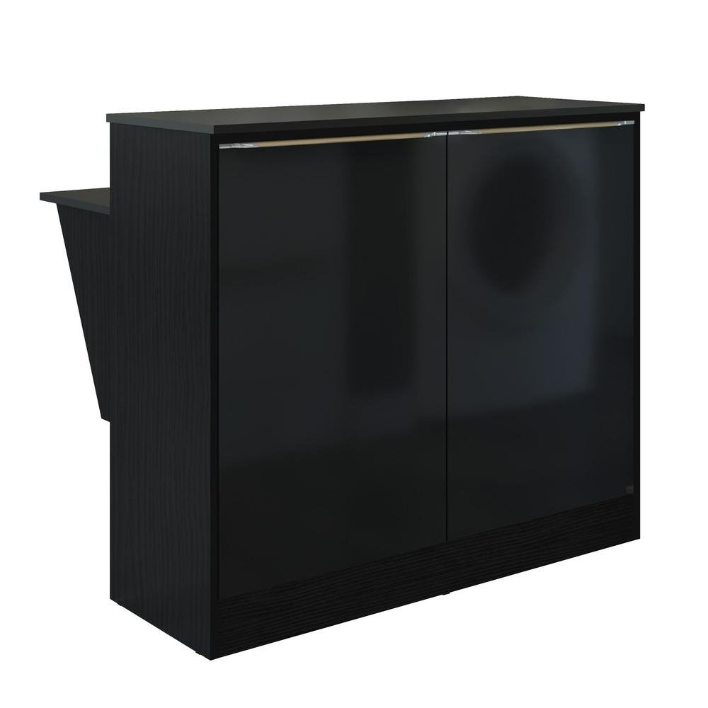 Bancada Balcao/Mesa Cozinha Multimoveis 5484 Preto