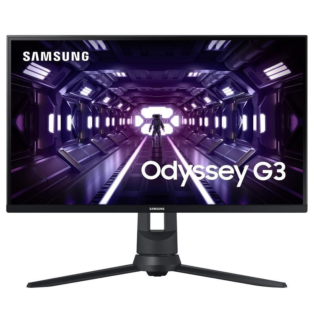 Monitor Odyssey G3 24" Samsung LCD com 4000:1 de Contraste - LF24G35TFWLXZD