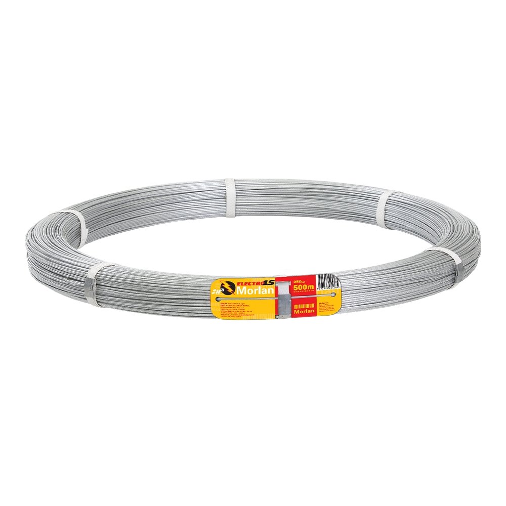 Arame Morlan para Cerca Elétrica Electro Fio 15 500m