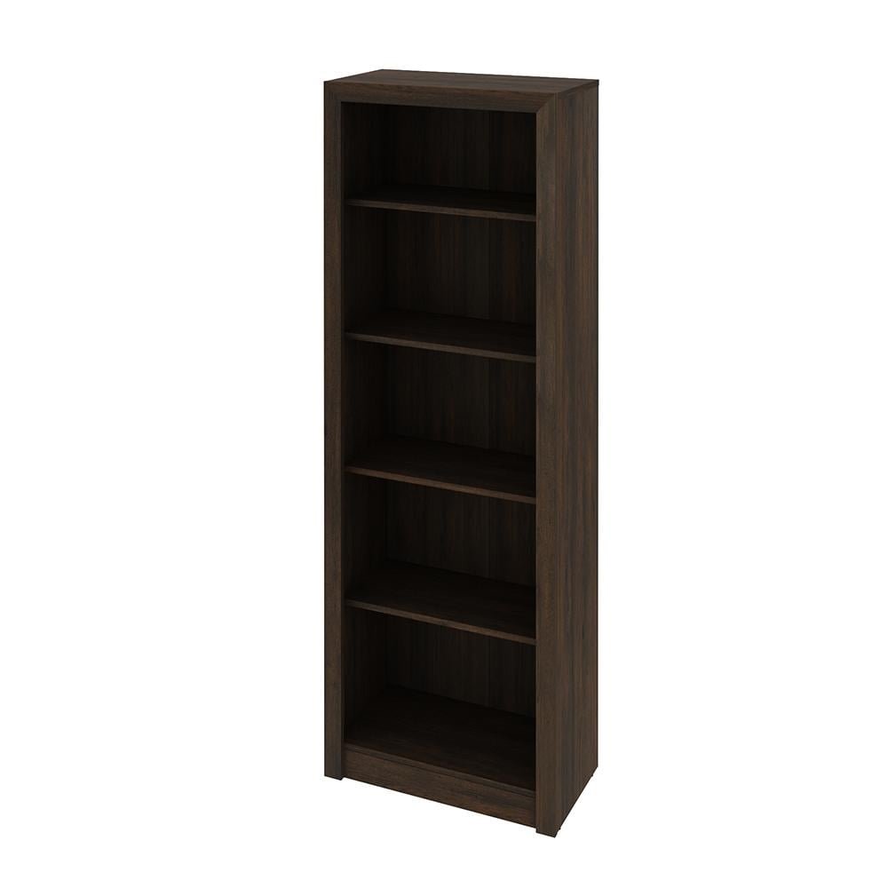 Armário Estante Alto para Escritório Home Office ME4104 MDP Rustico G69 - Gran Belo