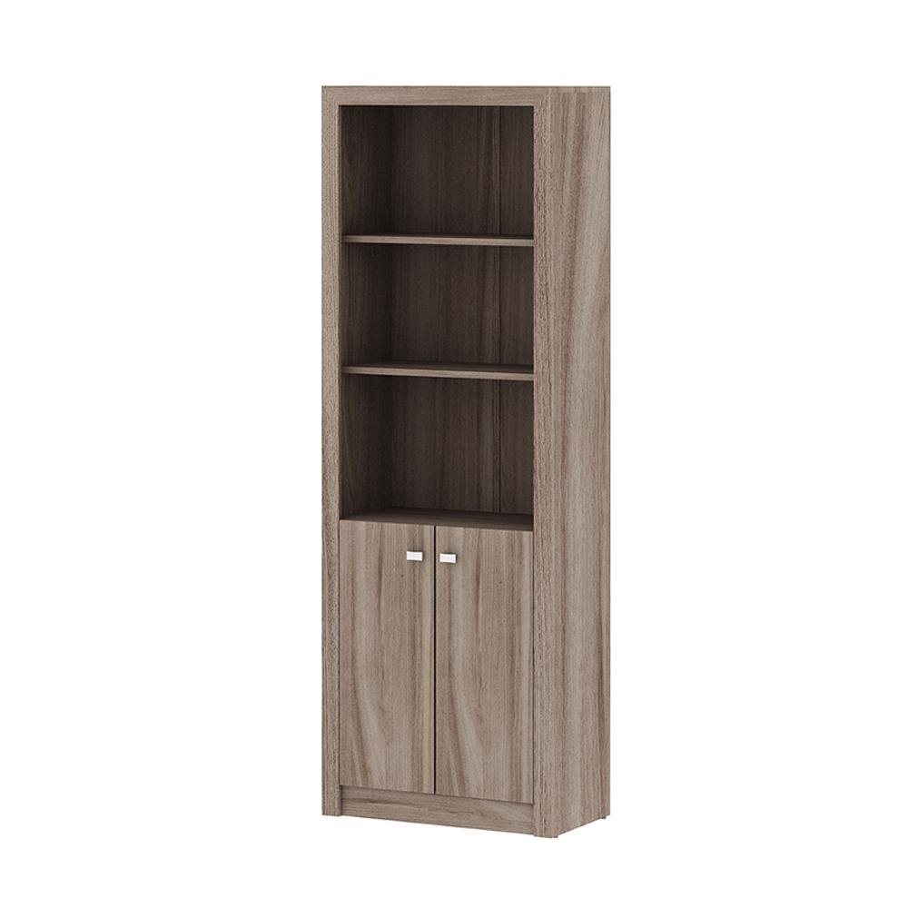 Armario Estante Alto para Escritorio Home Office ME4110 MDP Carvalho G69 - Gran Belo