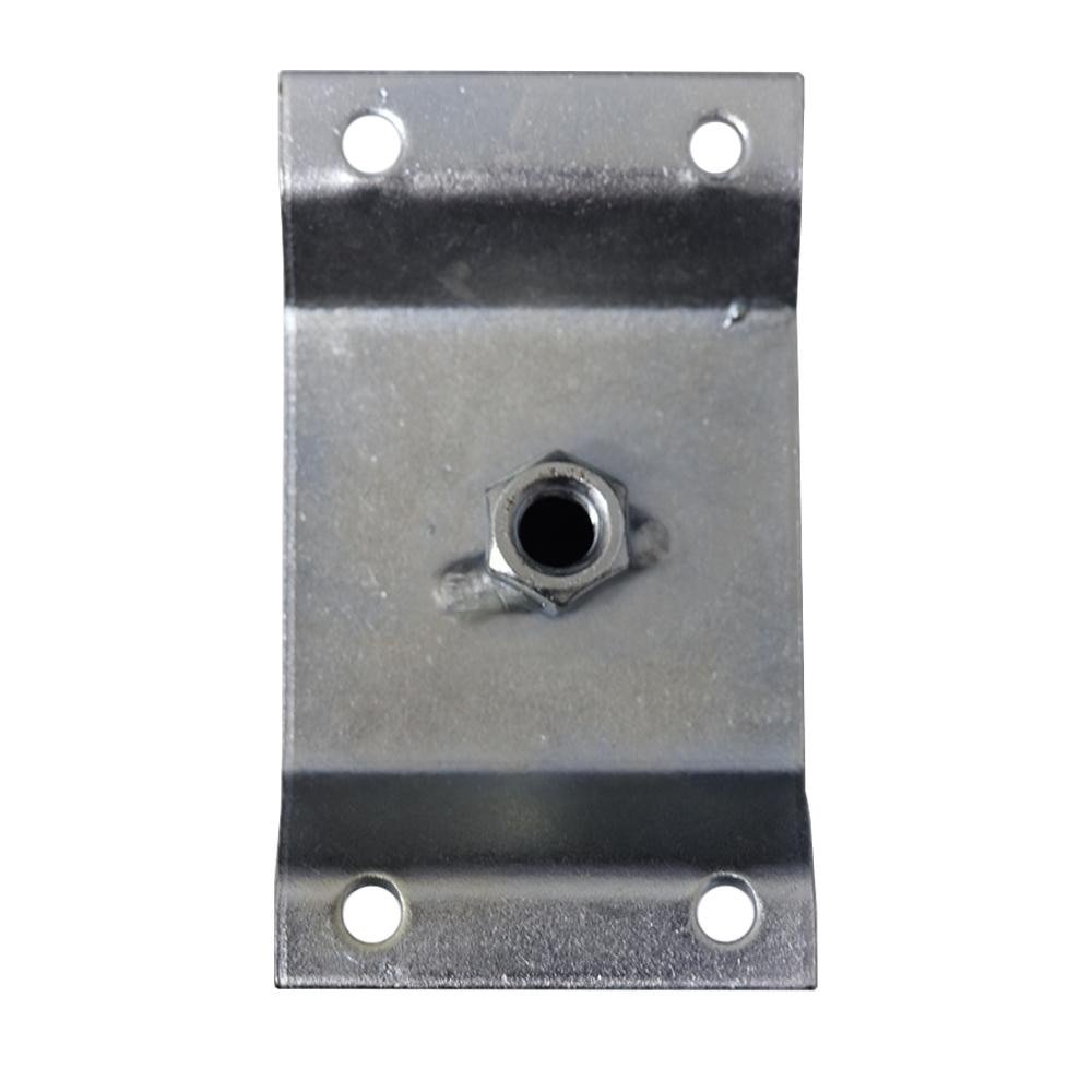 Chapinha Chapa Elevada com Tubo Fixação Pés Palito Rosca 5/16 Zincada G59