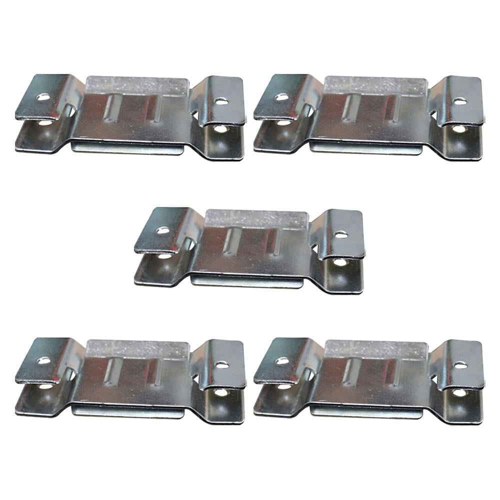 5 Pares de Conector de Encaixe para Móveis Sofá Cabeceira Painel Zincado G59
