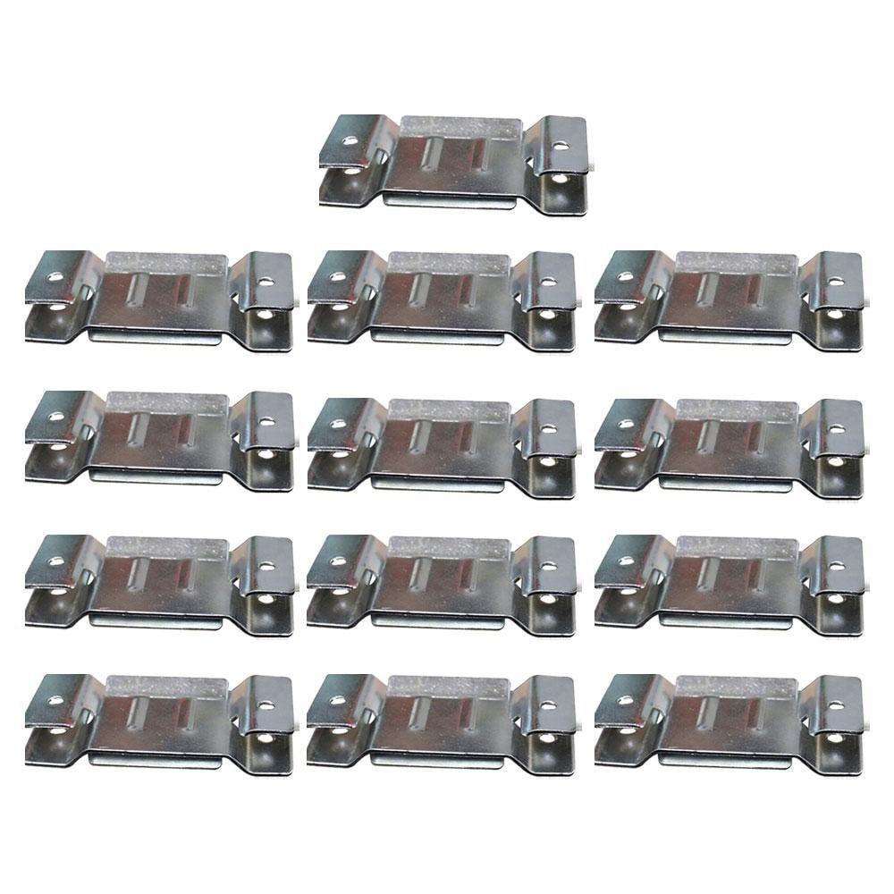 13 Pares de Conector de Encaixe para Móveis Sofá Cabeceira Painel Zincado G59