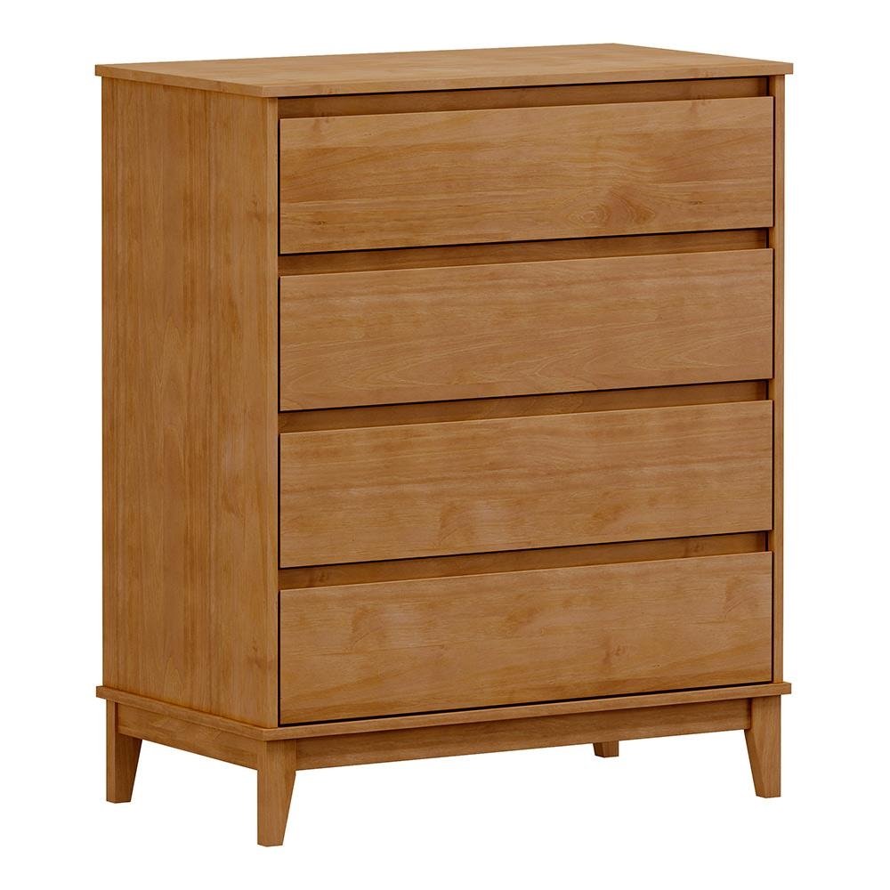 Comoda Decorativa Every Madeira 4 Gavetas Freijo G74 - Gran Belo