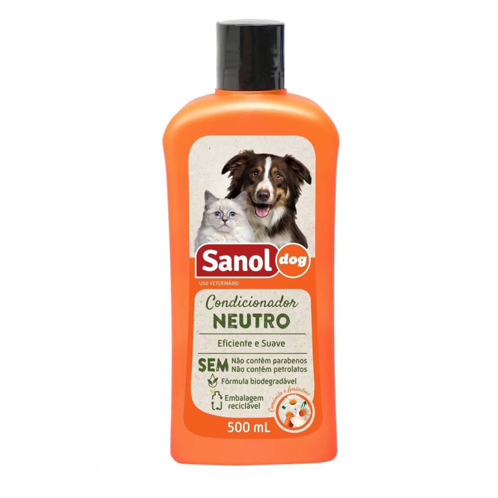 Condicionador Neutro Sanol Dog Total Quimica 500ml