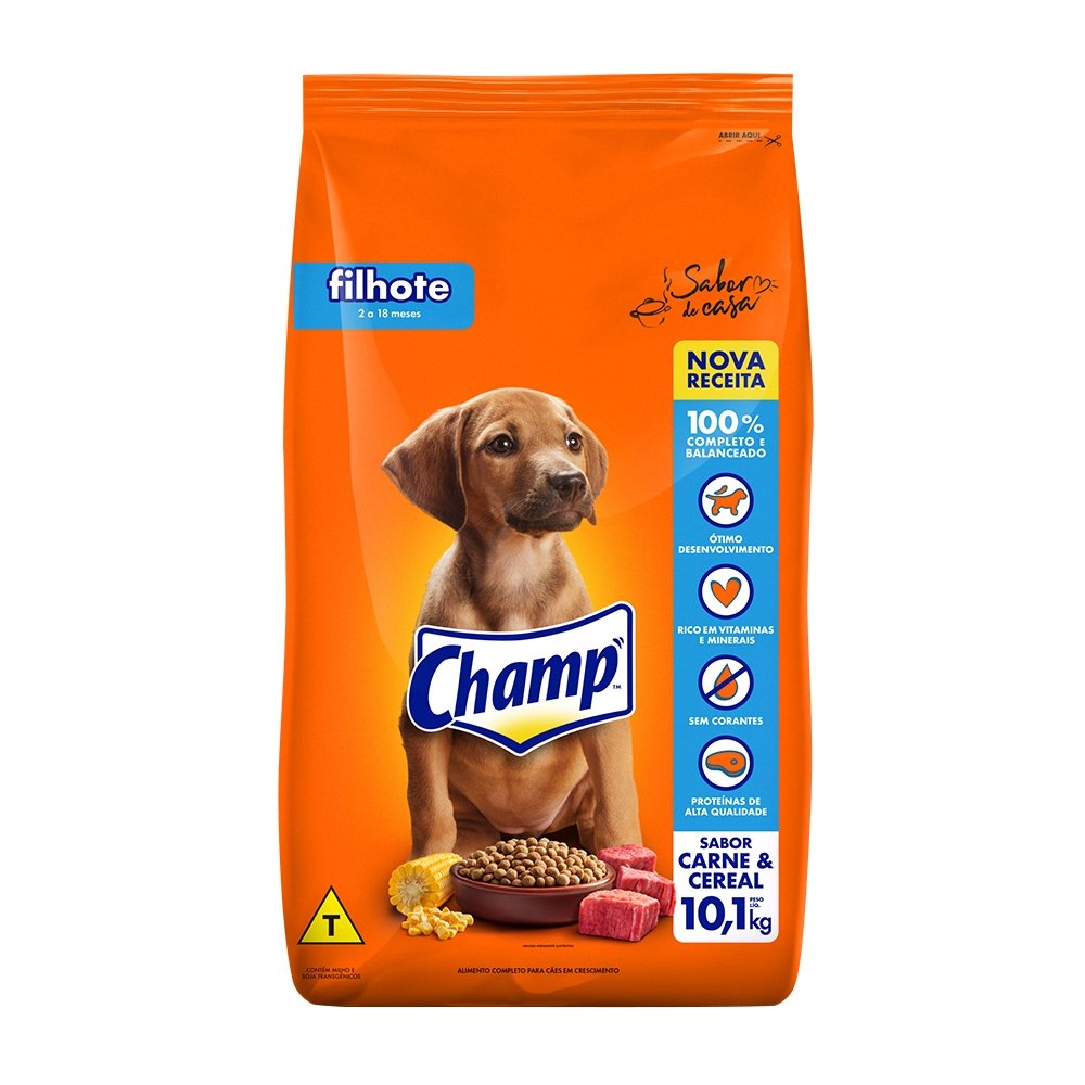 Ração Champ Standard Filhote 10,1 Kg
