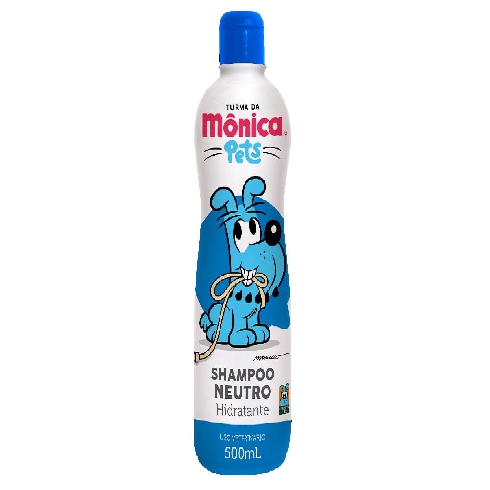 Shampoo Turma da Mônica Pets Neutro Total Quimica 500ml