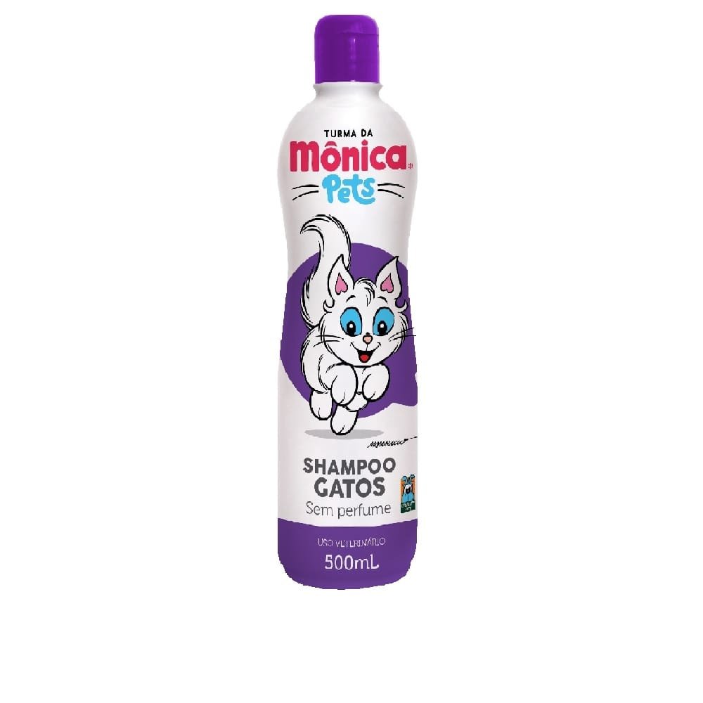 Shampoo Turma da Mônica Pets Gatos Total Quimica 500ml