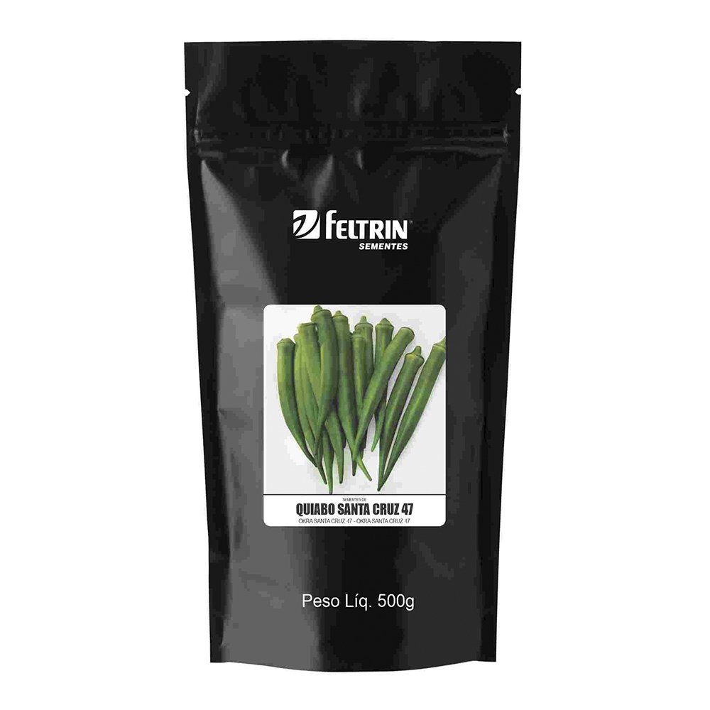 Sementes de Quiabo Santa Cruz Feltrin 500g