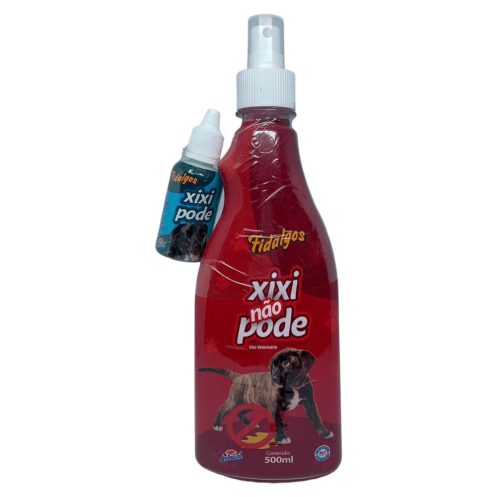 Conjunto Adestrador Fidalgos Aromasil - 2 em 1 Xixi Pode Xixi Não Pode 500ml