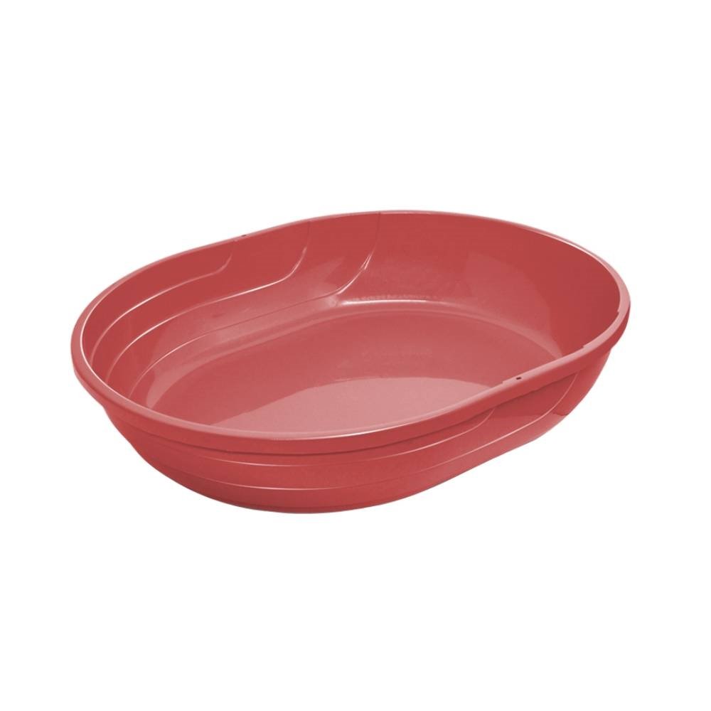 Bandeja Higiênica Furacão Pet para Gato Prime Vermelha