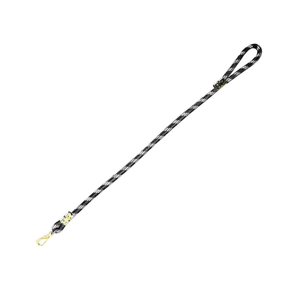 Guia de Corda Furacão Pet Roliça Grossa 1m 16mm Preto