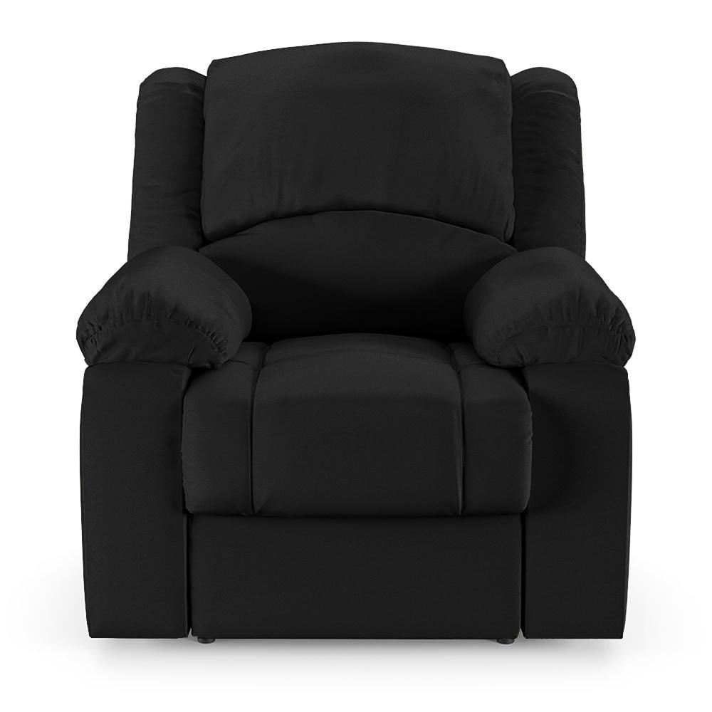 Poltrona do Papai Reclinável Sala de Cinema Madrid Power Elétrica PU Preto G23