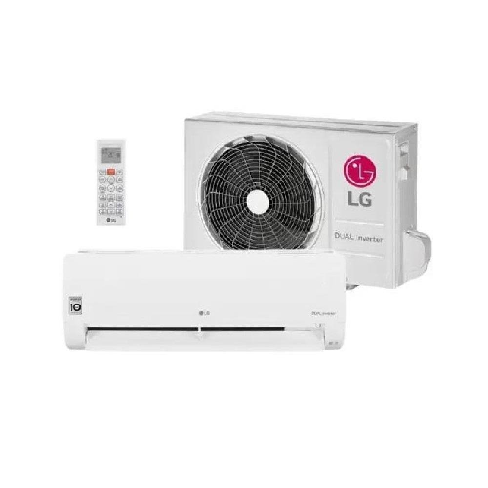 Ar-Condicionado LG Dual Inverter Compact 9.000 Btus Frio Monofasico Branco S3-Q09AAQAL - 2