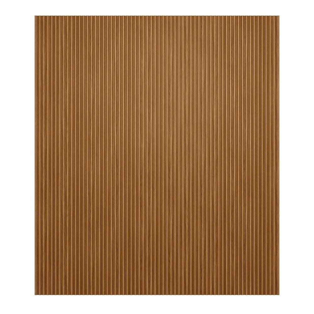 Painel Decorativo Ripado para Parede Mahalo 220x250 MDP Nature G77 - Gran Belo