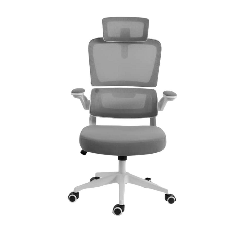Cadeira Presidente Escritorio Giratoria Fox Office Cinza - Z411