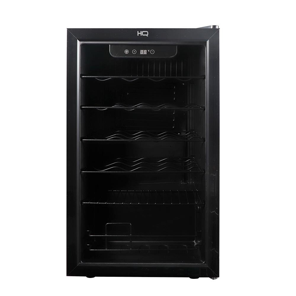 Adega de Vinhos Compressor HQ 75 Litros 24 Garrafas Preto HQ-AV24H 220V