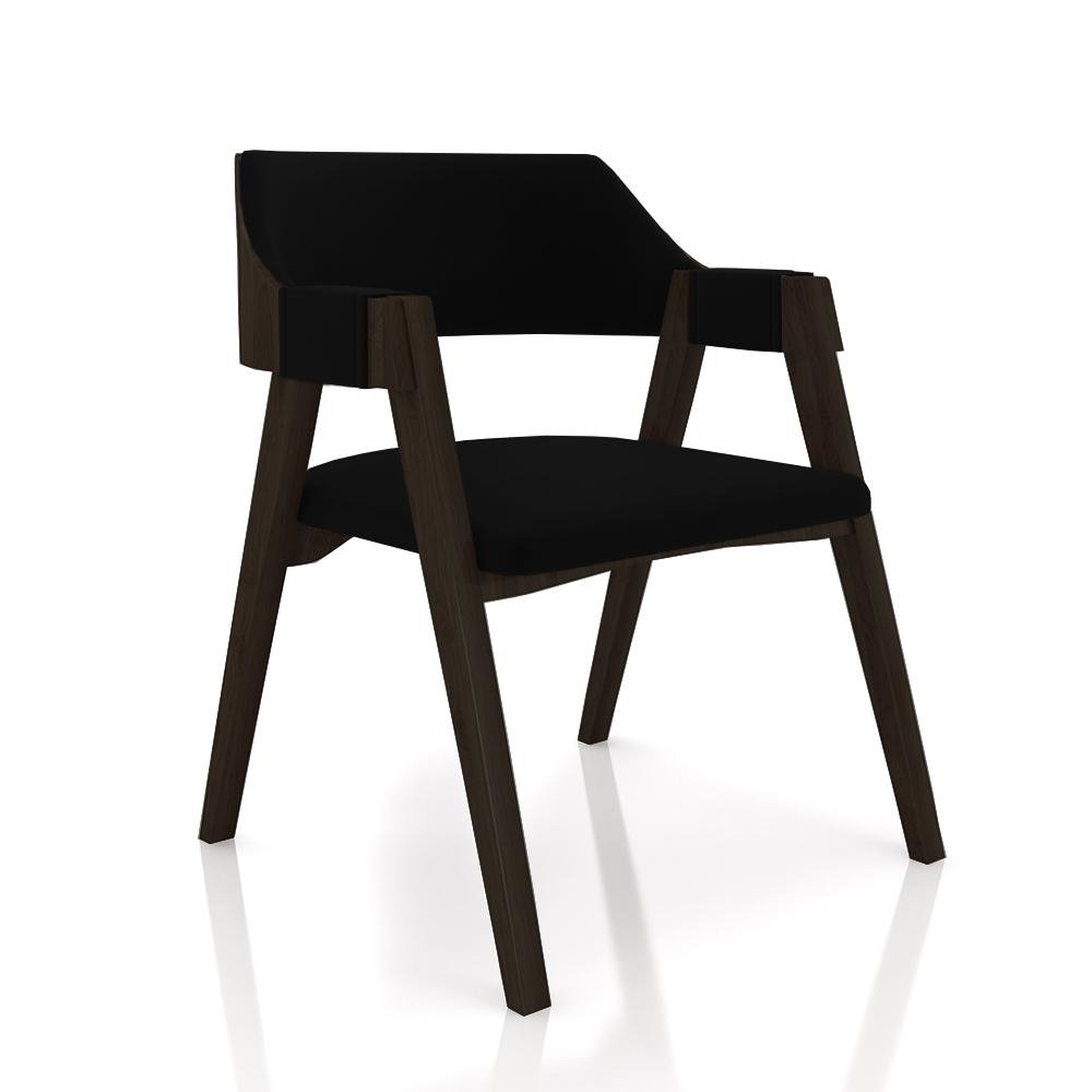 Mesa de Jogos Carteado Bellagio Tampo Reversivel e 4 Cadeiras Poker Base Cone Veludo Preto
