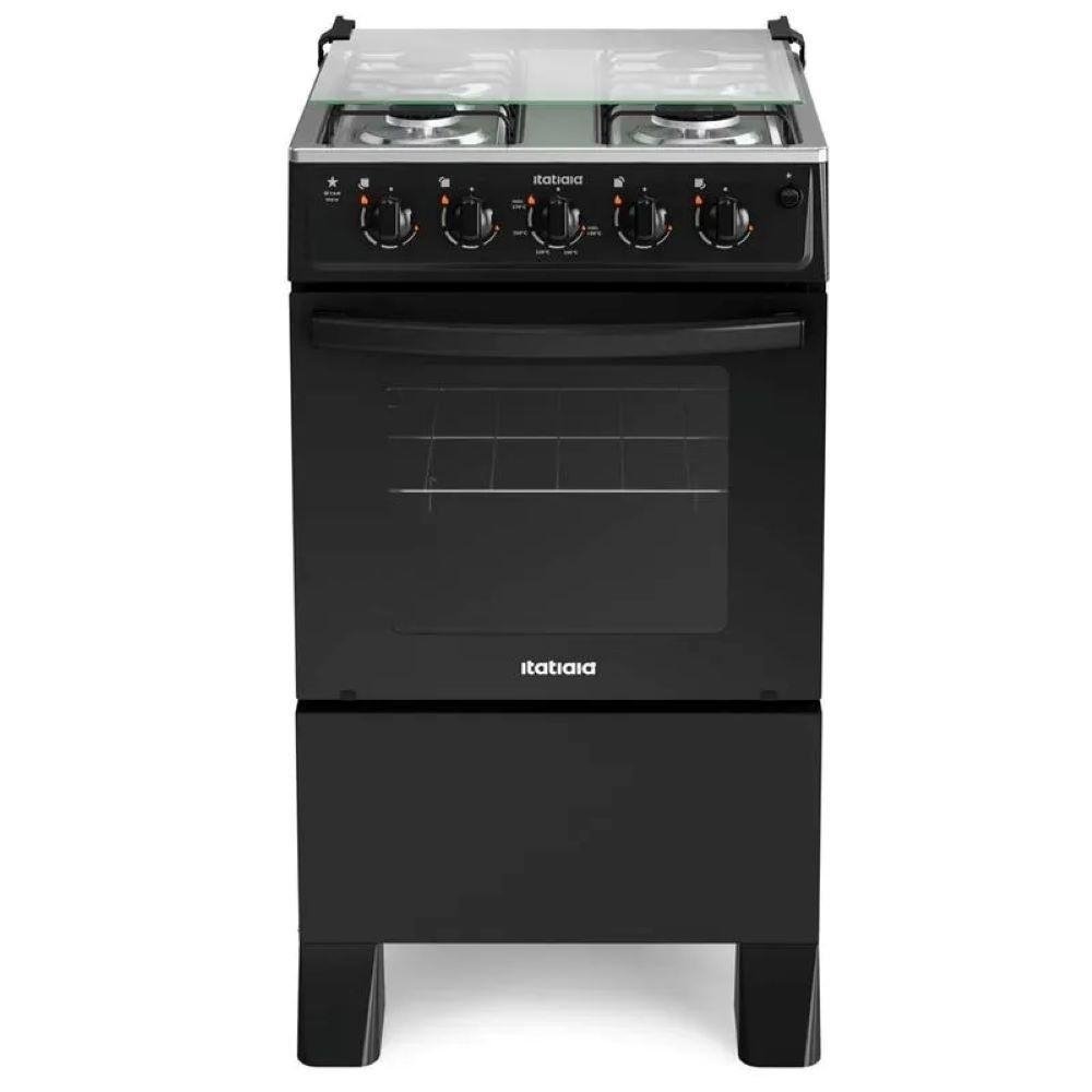 Fogao Itatiaia Star New 4 Bocas Preto Bivolt 3700000358