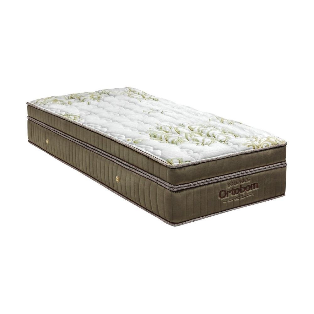 Colchao Gold Ultra Gel Solteiro (78x188x32) - Espuma Viscogel D45, molas Pocket - Ortobom