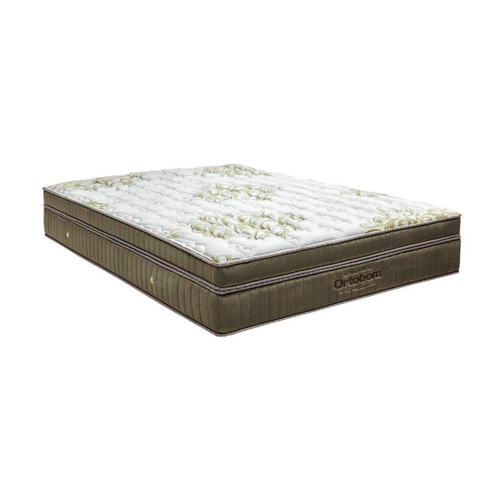 Colchao Gold Ultra Gel Casal (138x188x32) - Espuma Viscogel D45, molas Pocket - Ortobom