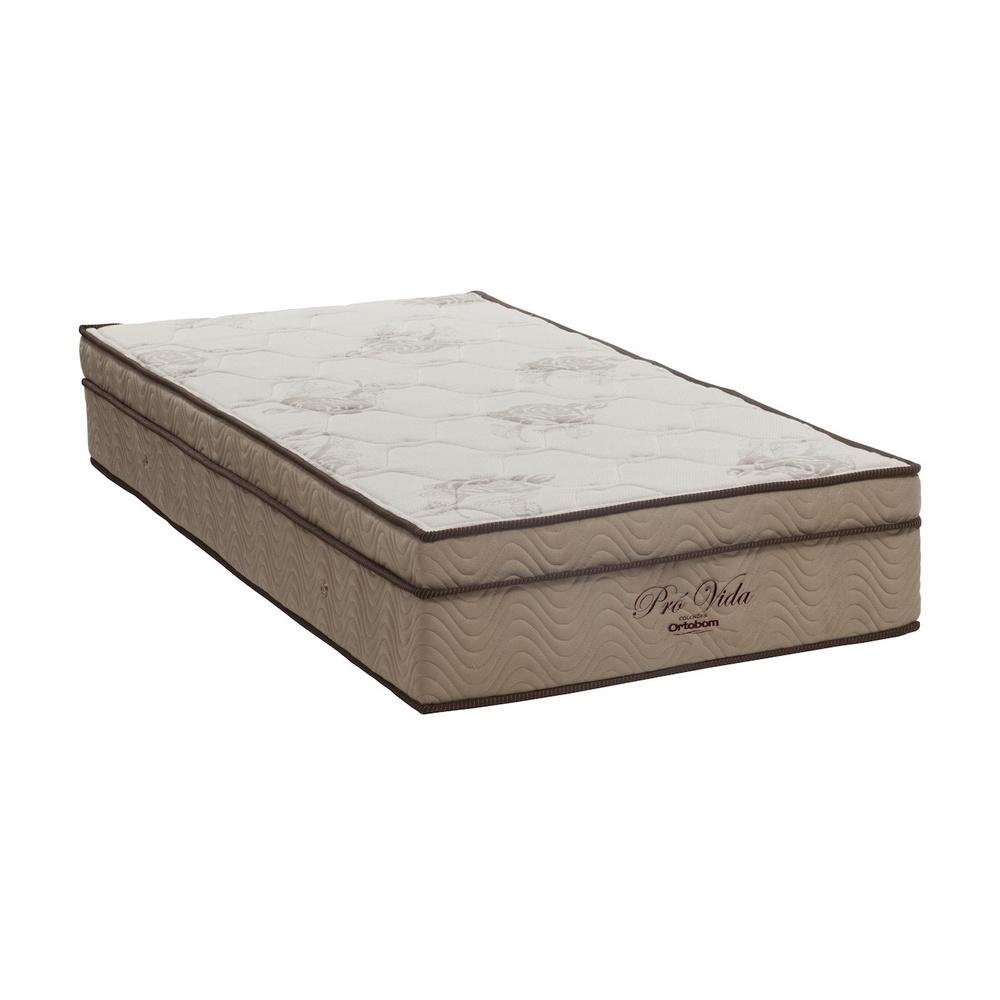 Colchao Pro Vida Superpocket Solteiro (88x188x30) - Molas Superpocket, Ortopillow Ortobom