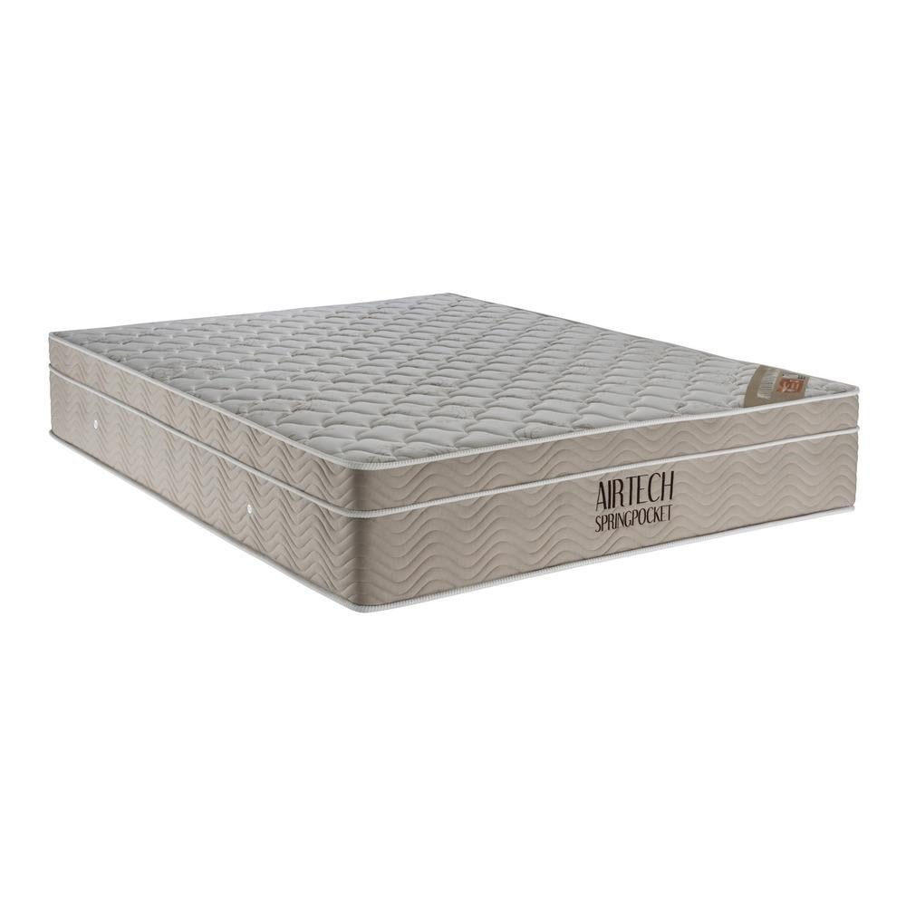 Colchao Airtech Spring Pocket Queen (158x198x30) - Molas Superpocket, EPS, D26 Pro - Airte