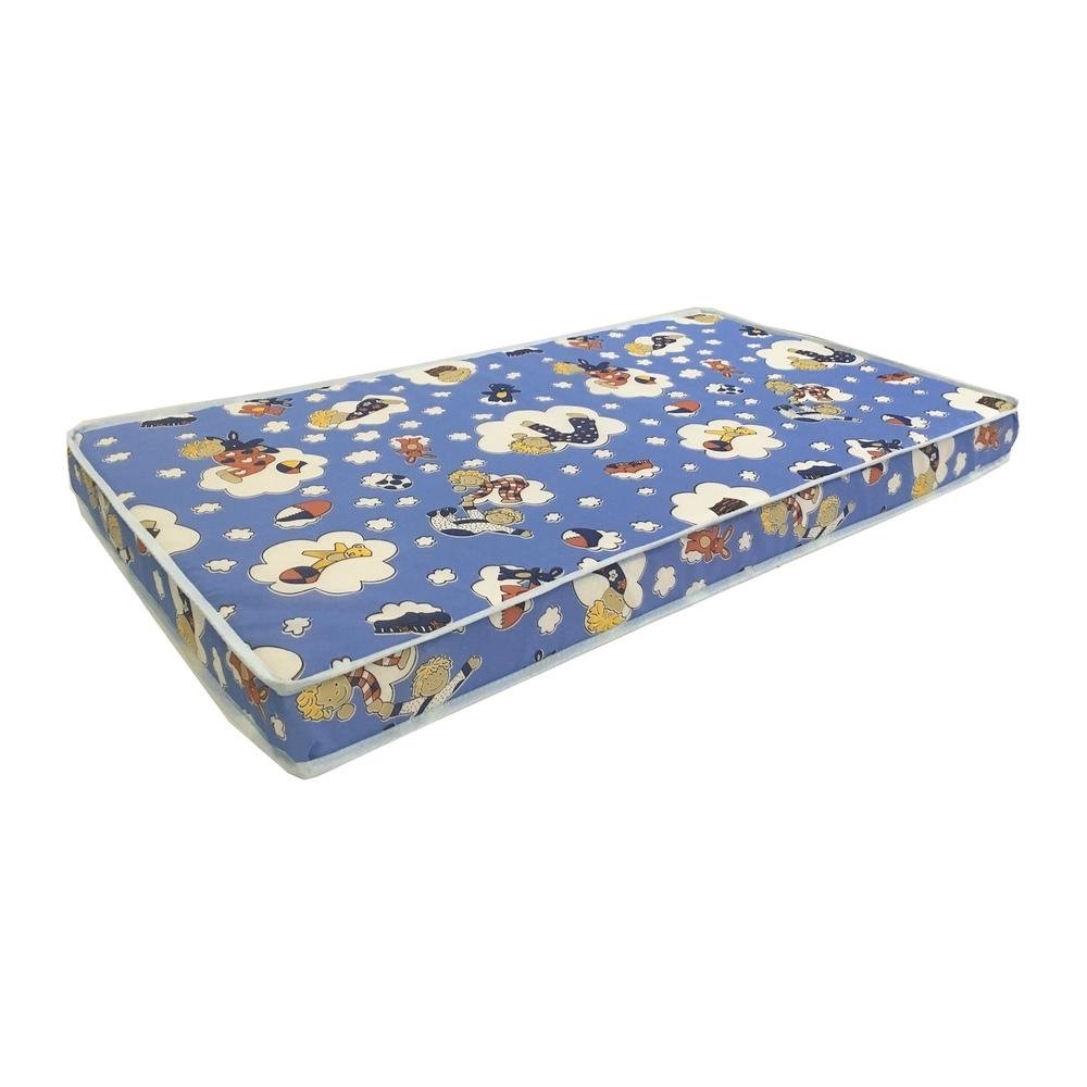 Colchao Baby Physical (70x130x10) - Espuma D18, Antialergico e Antiacaro Ortobom