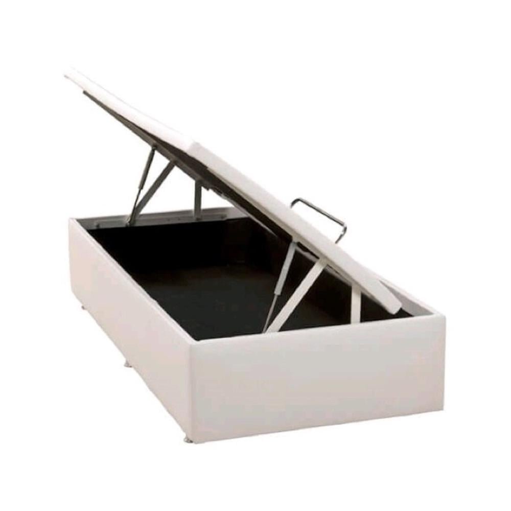 Base Bau Physical Branco Solteiro (88x188x39) - Ortobom