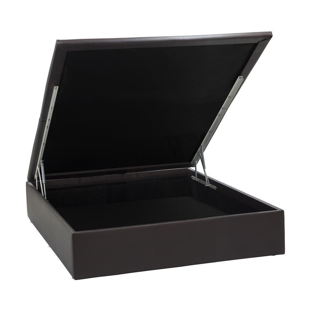 Base Bau Physical Marrom Casal (138x188x39) - Ortobom