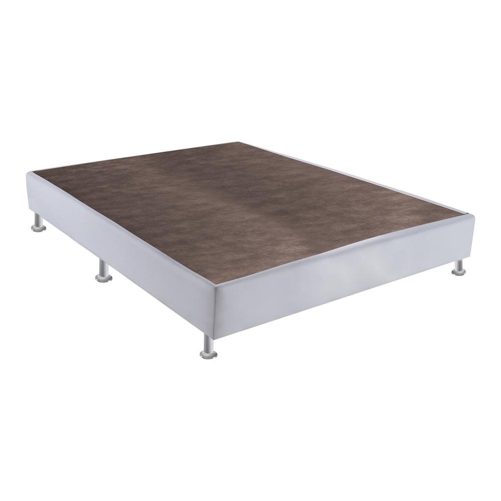 Base Sommier Branco Viuva (128x188x23) - Ortobom