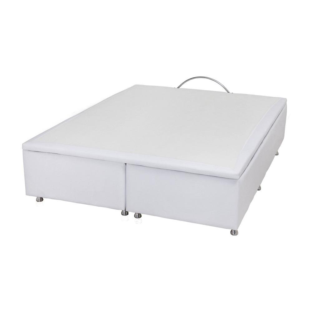 Base Bau Branco Queen (158x198x39) - Ortobom