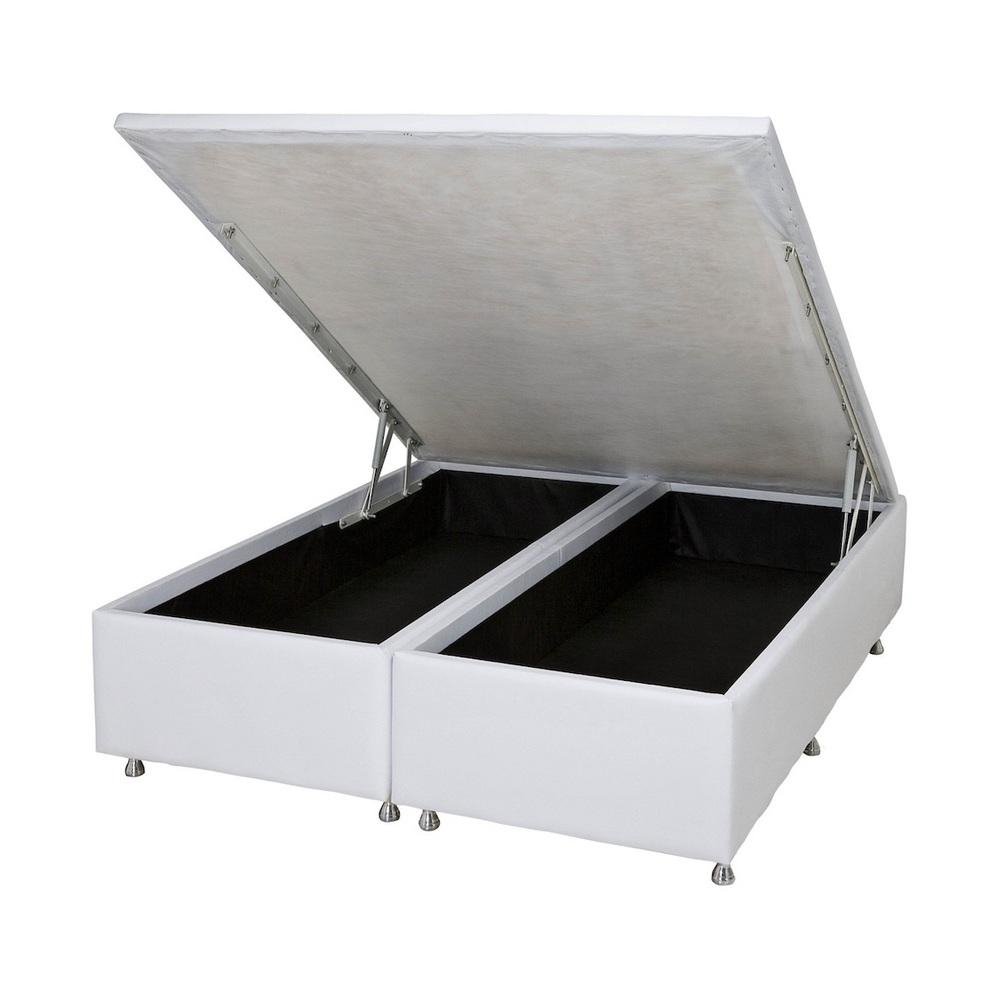 Base Bau Branco King (186x198x39) - Ortobom