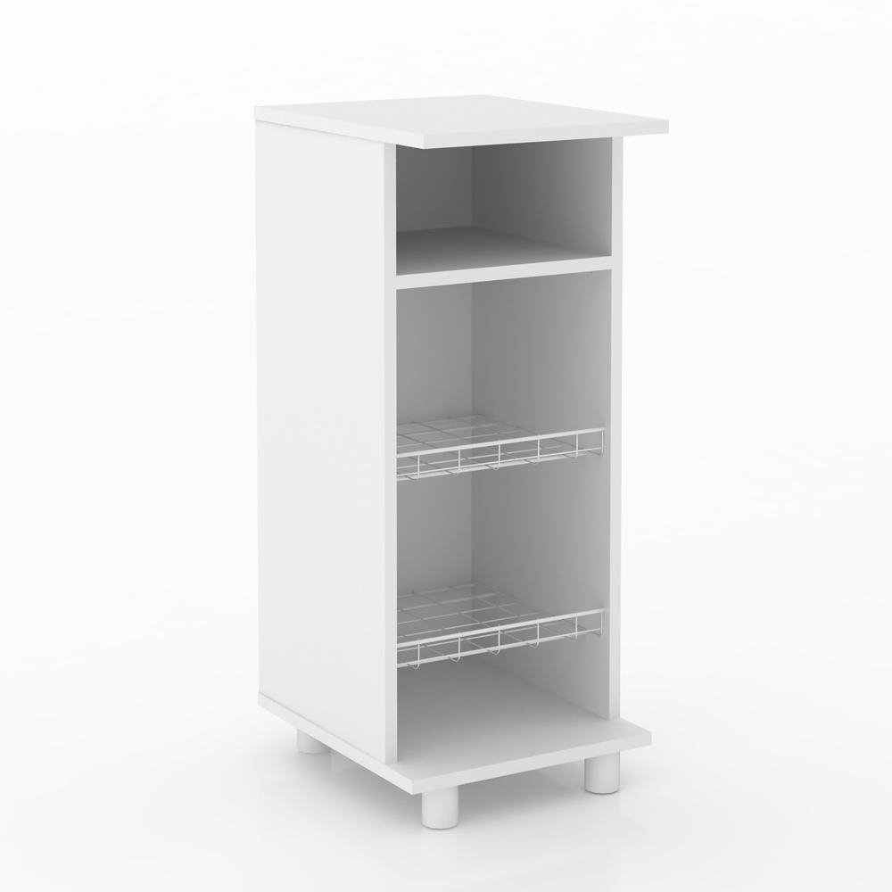Balcao Fruteira Multiuso Multimoveis CR20001 Branco