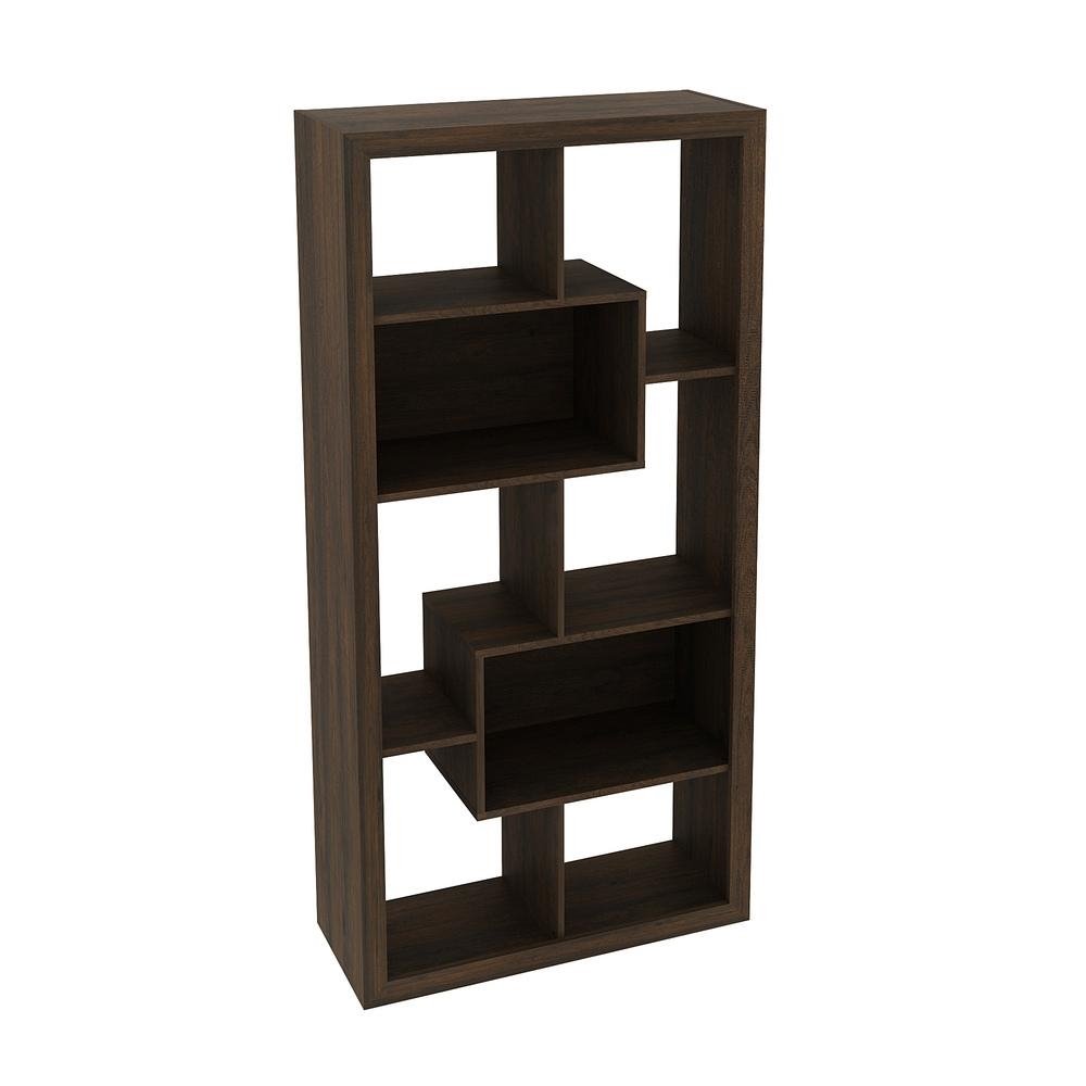 Estante Organizadora Escritorio Multimoveis CR25008 Rustica