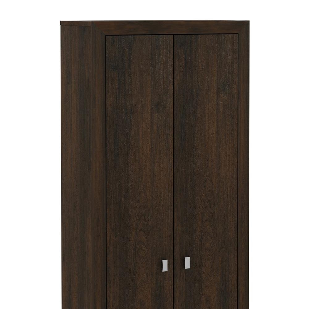 Armario Escritorio com 2 Portas Multimoveis CR25015 Rustico