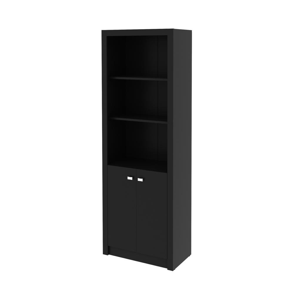 Armario Escritorio com 2 Portas Multimoveis CR25020 Preto