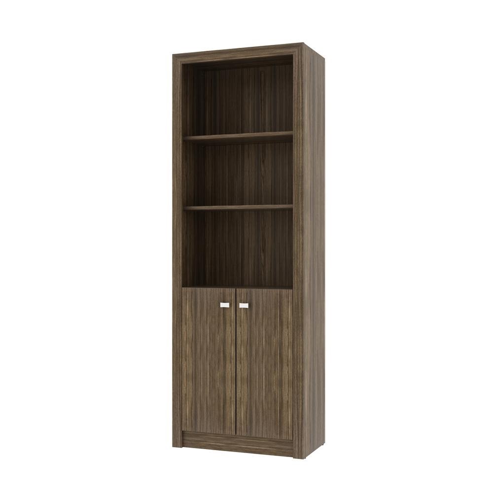 Armario Escritorio com 2 Portas Multimoveis CR25020 Nogal