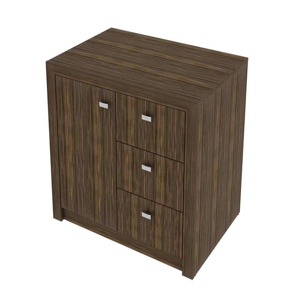 Balcao Escritorio Multimoveis CR25021 Nogal