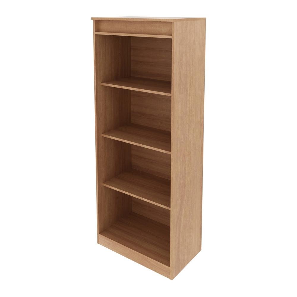 Estante Escritorio 60 cm Multimoveis CR25047 Amendoa