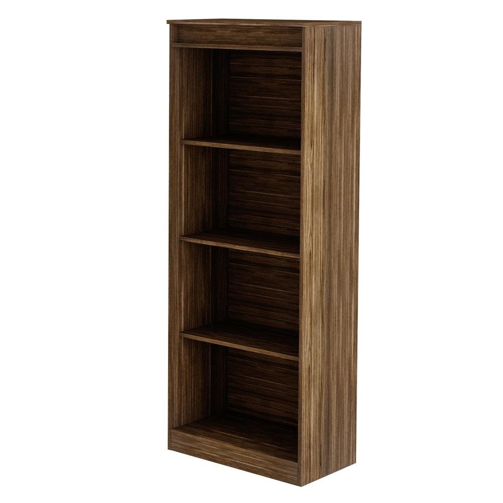 Estante Escritorio 60 cm Multimoveis CR25047 Nogal